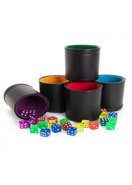 Professional Colored Dice Cups